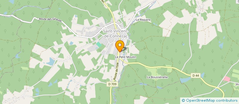 localisation de l'entreprise MADAME LILIANE FERAUT à NEUVIC