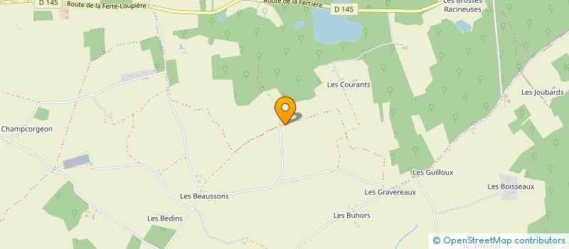 localisation de l'entreprise MADAME LILIANE FICHOT  CHARNY OREE DE PUISAYE