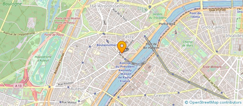 localisation de l'entreprise MADAME LILIANE FINAZ à PARIS