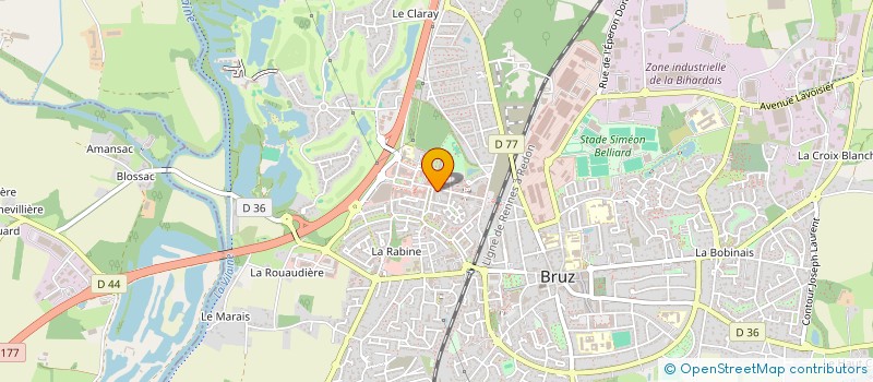 localisation de l'entreprise MADAME LILIANE FRUNZE à BRUZ