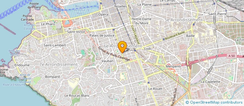 localisation de l'entreprise MADAME LILIANE GARABEDIAN à MARSEILLE