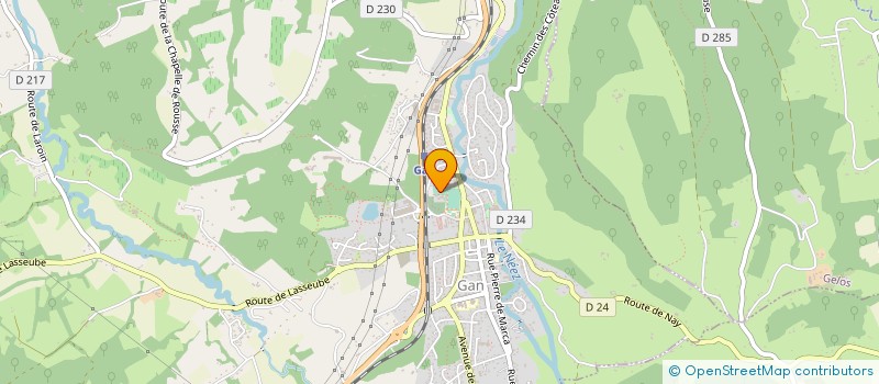 localisation de l'entreprise MADAME LILIANE GEISSLER  LASSEUBE