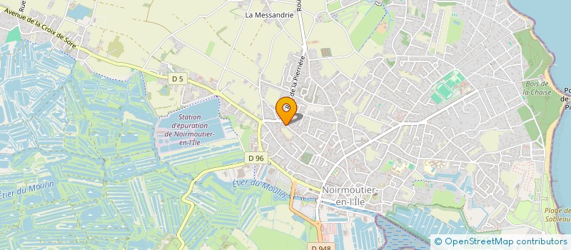 localisation de l'entreprise MADAME LILIANE GENDRON à NOIRMOUTIER-EN-L'ILE