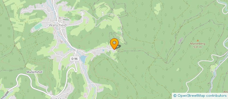 localisation de l'entreprise MADAME LILIANE GERARDIN  WALSCHEID