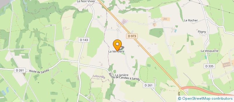 localisation de l'entreprise MADAME LILIANE GOFFINET à SARTILLY-BAIE-BOCAGE