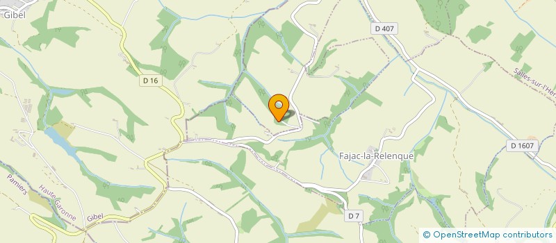 localisation de l'entreprise MADAME LILIANE GORGORI  MARQUEIN