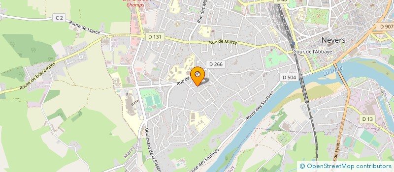 localisation de l'entreprise MADAME LILIANE GREGORI à NEVERS