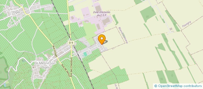 localisation de l'entreprise MADAME LILIANE GUIBORAT  LE MESNIL-SUR-OGER