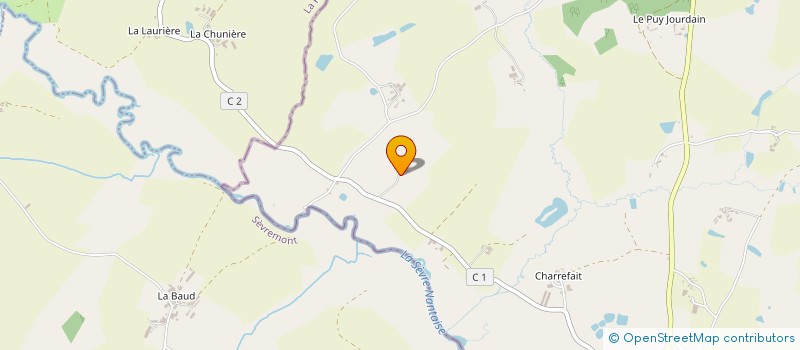 localisation de l'entreprise MADAME LILIANE GUINAUDEAU  MAULEON