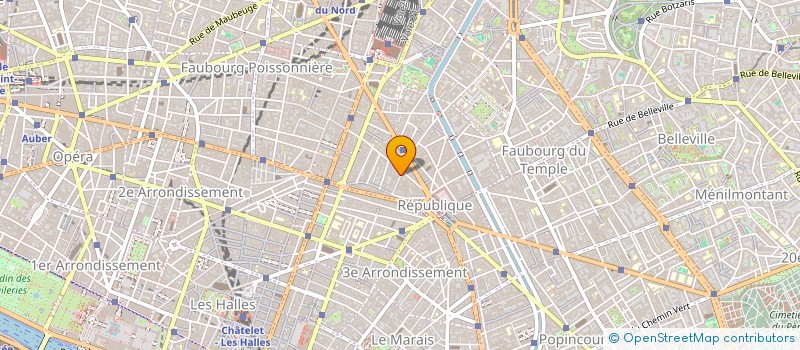 localisation de l'entreprise MADAME LILIANE HAFIT  PARIS