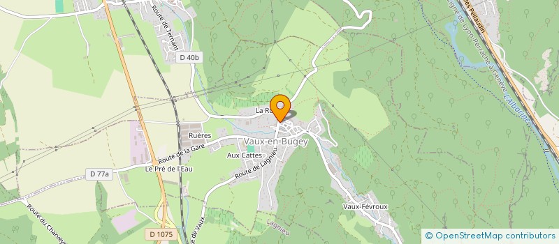 localisation de l'entreprise MADAME LILIANE IBANEZ à VAUX-EN-BUGEY