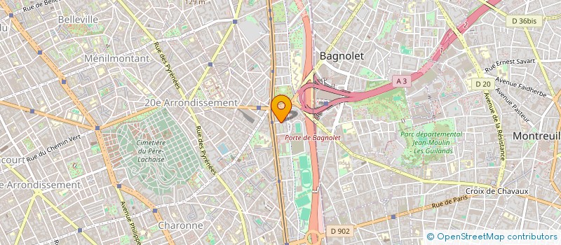 localisation de l'entreprise MADAME LILIANE ITTAH  PARIS