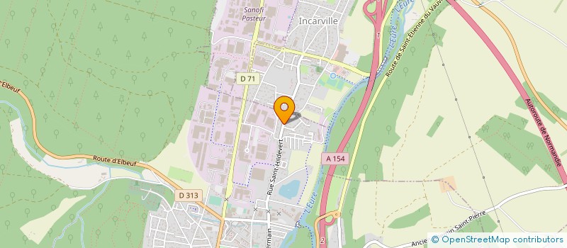 localisation de l'entreprise MADAME LILIANE JEANBLANC à LOUVIERS