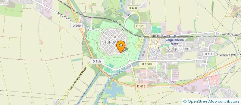 localisation de l'entreprise MADAME LILIANE KARMANN à NEUF-BRISACH