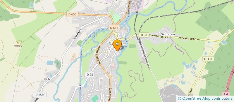 localisation de l'entreprise MADAME LILIANE KERN à SARRALBE