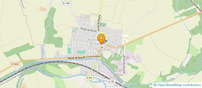 localisation de l'entreprise MADAME LILIANE KIENLEN à BRIENON-SUR-ARMANCON