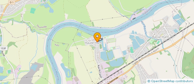 localisation de l'entreprise MADAME LILIANE KUHN  BASSE-HAM