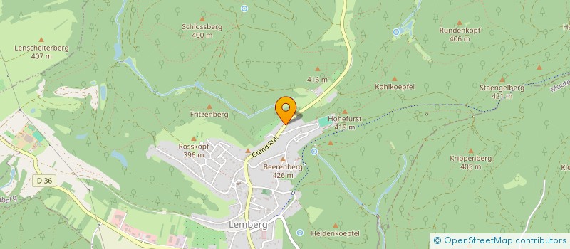 localisation de l'entreprise MADAME LILIANE LANG  LEMBERG