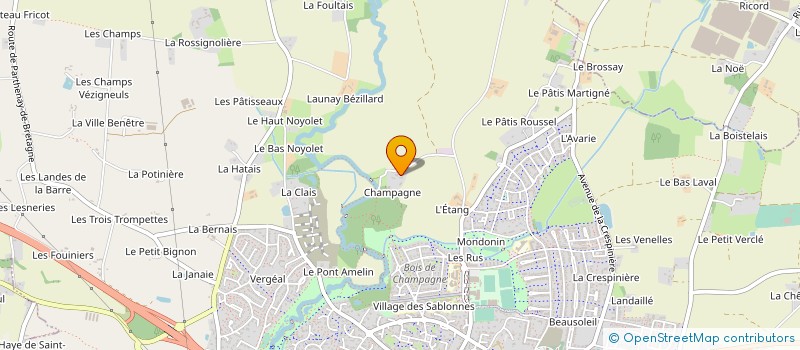 localisation de l'entreprise MADAME LILIANE LANGLAIS à PACE