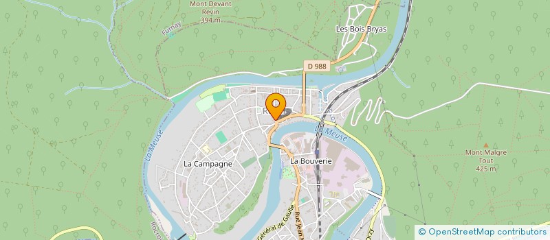 localisation de l'entreprise MADAME LILIANE LARZILLIERE à REVIN