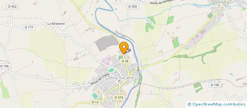 localisation de l'entreprise MADAME LILIANE LELIEVRE  TESSY-BOCAGE