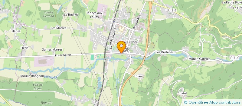 localisation de l'entreprise MADAME LILIANE LIBARIAN  COUSANCE