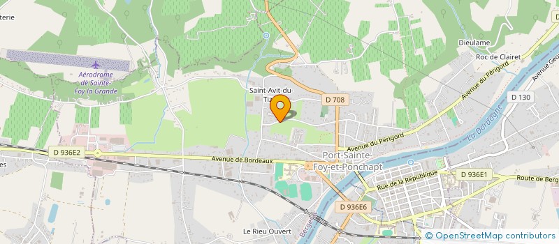 localisation de l'entreprise MADAME LILIANE LUCAS  PORT-SAINTE-FOY-ET-PONCHAPT