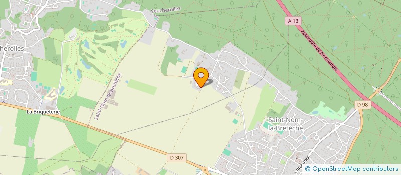 localisation de l'entreprise MADAME LILIANE LUDVIG  SAINT-NOM-LA-BRETECHE