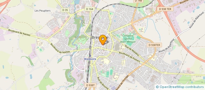 localisation de l'entreprise MADAME LILIANE MAJCHRZAK  BRESSUIRE