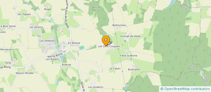 localisation de l'entreprise MADAME LILIANE MARGUIN  ILLIAT