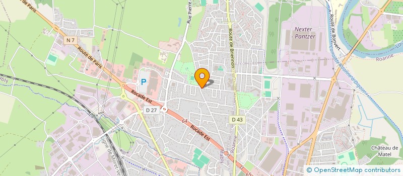 localisation de l'entreprise MADAME LILIANE MATHELIN  MABLY