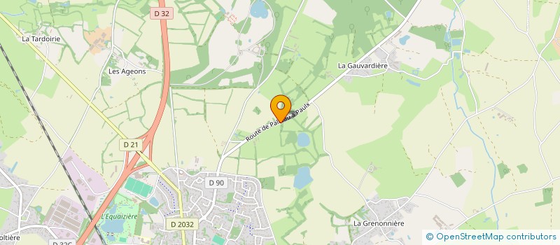 localisation de l'entreprise MADAME LILIANE MICHEAU  GARNACHE (LA)