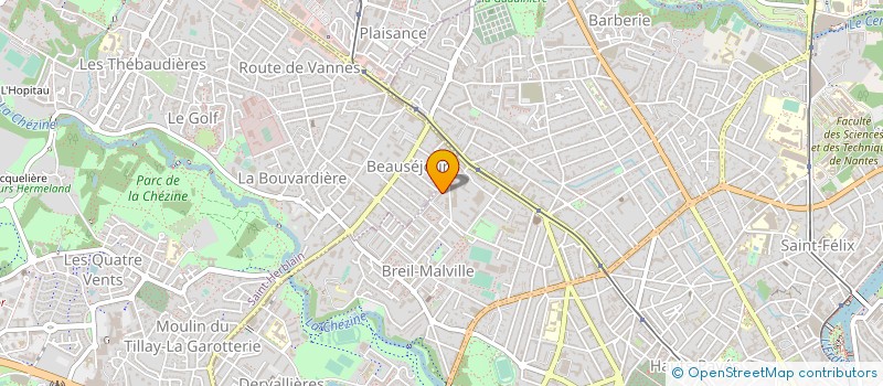 localisation de l'entreprise MADAME LILIANE MICHELET à NANTES