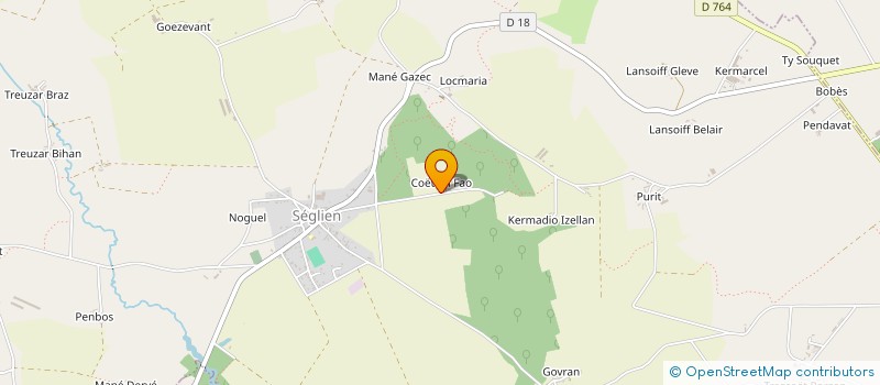 localisation de l'entreprise MADAME LILIANE MOELO  LANGOELAN