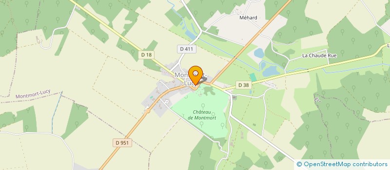 localisation de l'entreprise MADAME LILIANE MOROZOFF  MONTMORT-LUCY