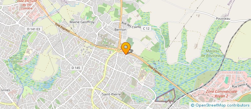 localisation de l'entreprise MADAME LILIANE MRETIER  ROYAN