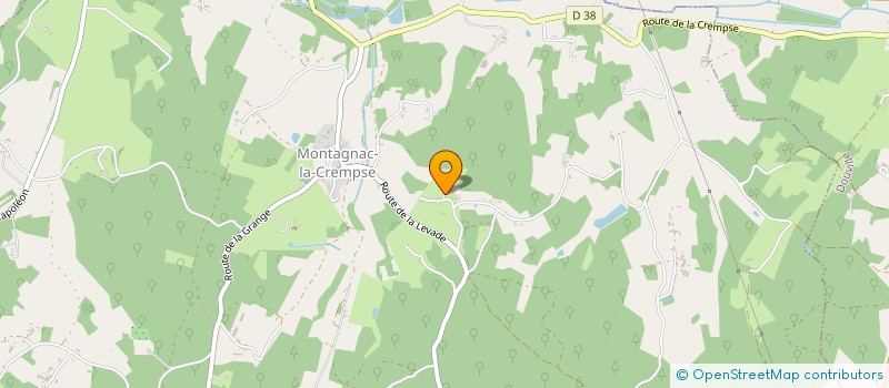 localisation de l'entreprise MADAME LILIANE MULLETON  CLERMONT DE BEAUREGARD