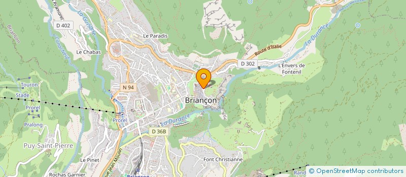 localisation de l'entreprise MADAME LILIANE NIZARD  BRIANCON