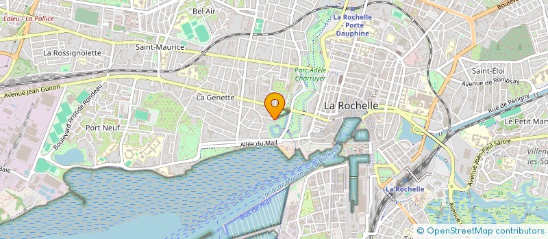 localisation de l'entreprise MADAME LILIANE NOUE  LA ROCHELLE