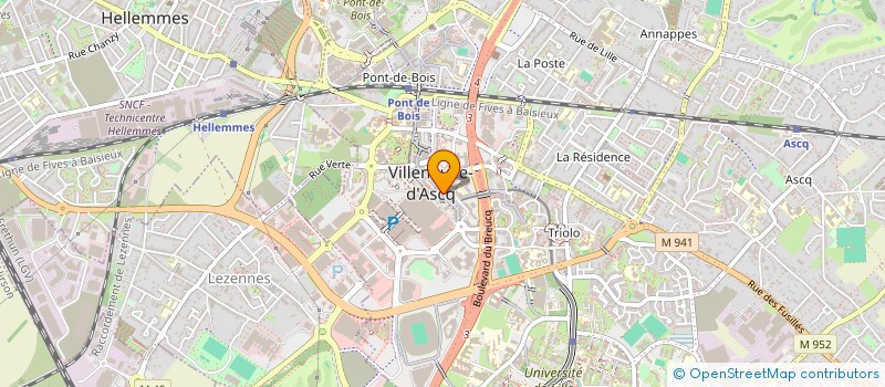 localisation de l'entreprise MADAME LILIANE OTIMI  VILLENEUVE-D'ASCQ