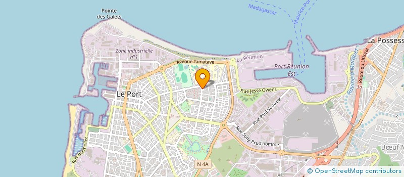 localisation de l'entreprise MADAME LILIANE PASQUIER à LE PORT
