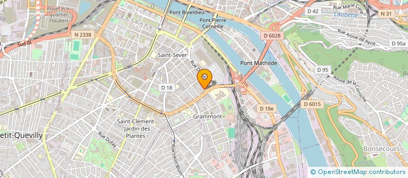 localisation de l'entreprise MADAME LILIANE PAUMIER  ROUEN