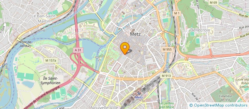 localisation de l'entreprise MADAME LILIANE PELTRE  METZ