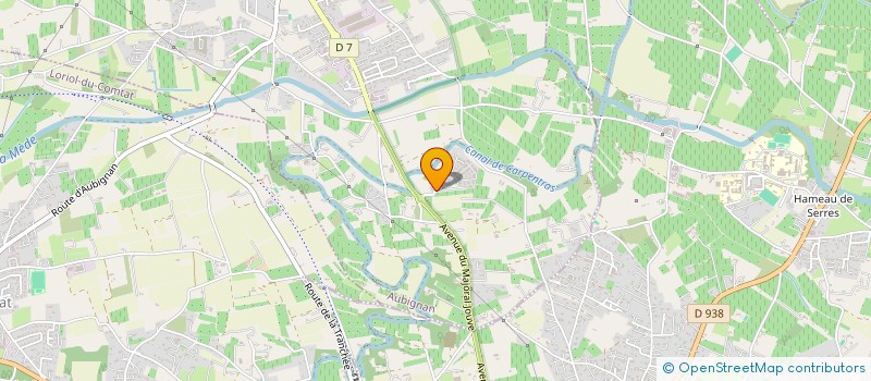 localisation de l'entreprise MADAME LILIANE PERRIN  AUBIGNAN