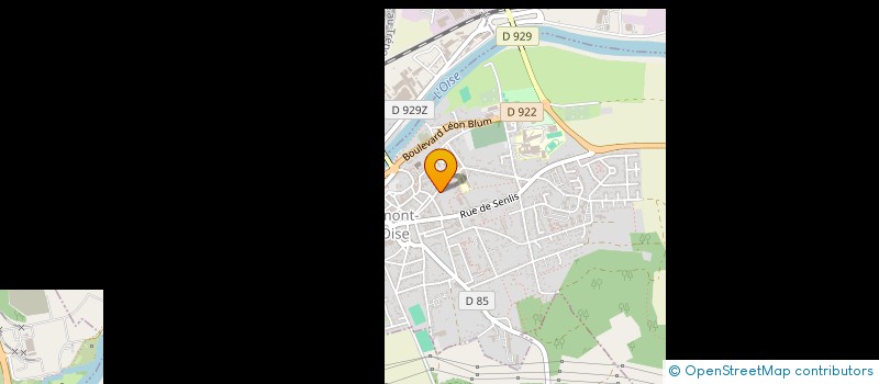 localisation de l'entreprise MADAME LILIANE PICHANCOURT  BEAUMONT-SUR-OISE