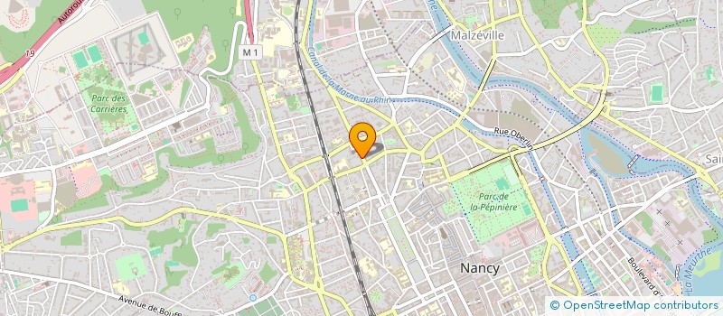 localisation de l'entreprise MADAME LILIANE PIERROT  NANCY