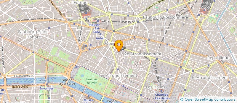 localisation de l'entreprise MADAME LILIANE PIETRASZEWSKI  PARIS