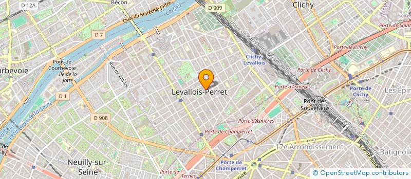 localisation de l'entreprise MADAME LILIANE POH MANZAM à LEVALLOIS-PERRET