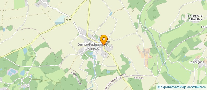 localisation de l'entreprise MADAME LILIANE QUEINNEC à MARSAIS-SAINTE-RADEGONDE
