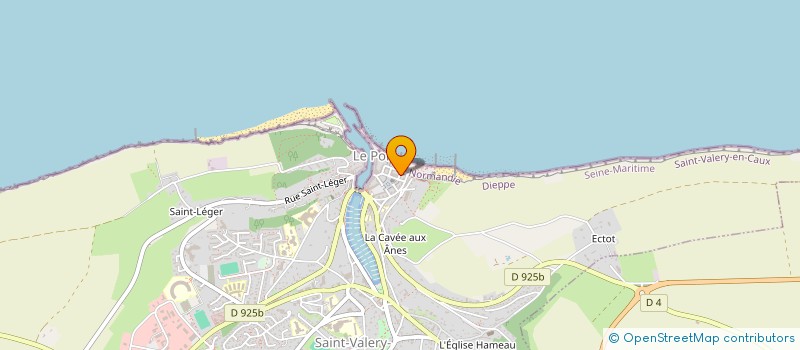 localisation de l'entreprise MADAME LILIANE QUERUEL  SAINT-VALERY-EN-CAUX